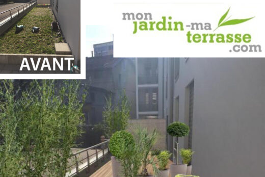 Aménagement du toit terrasse d&#8217;un appartement