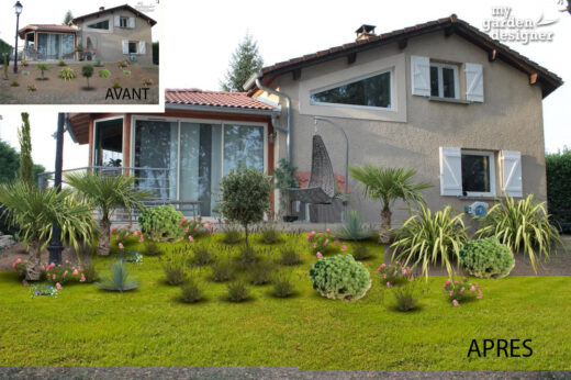 Am&#x00E9;nager&#x20;une&#x20;butte&#x20;devant&#x20;la&#x20;maison