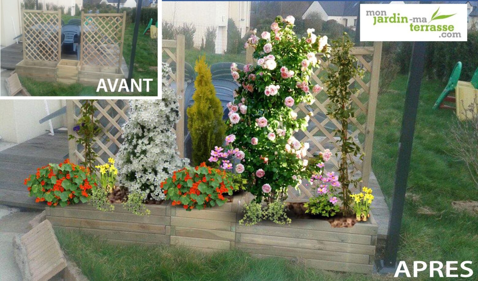 Aménager une jardiniere en bois Mon Jardin Ma Terrasse — free download