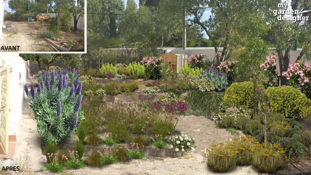 Aménager une allée de jardin en pente - Mon Jardin Ma Terrasse