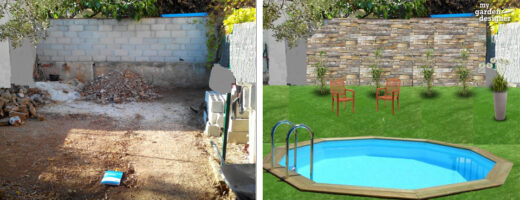 Un&#x20;jardin&#x20;sans&#x20;entretien&#x20;avec&#x20;piscine