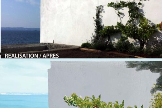 Habiller un mur avec des plantes grimpantes résistantes aux embruns en bord de mer