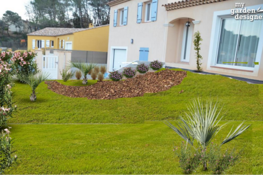 aménagement paysager du jour : un jardin méditerranéen