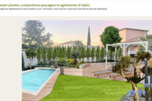 Logiciel de création de jardin paysager en 5 points